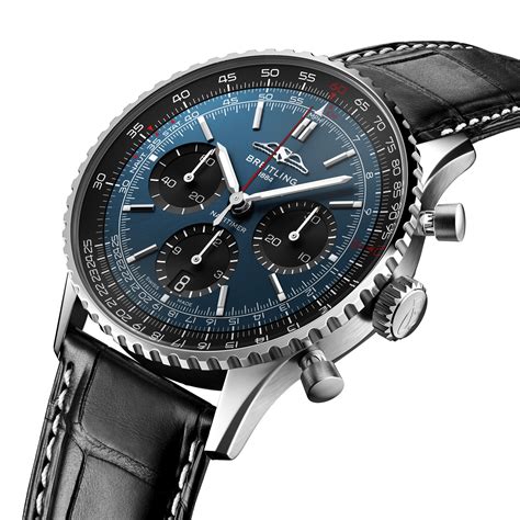 blue breitling watches|Breitling navitimer 41 blue.